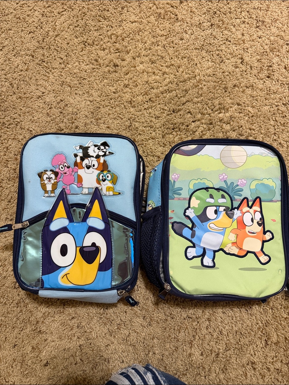 Bluey Character Kids Lunch Bag Duo
